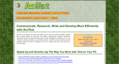Desktop Screenshot of acetext.com